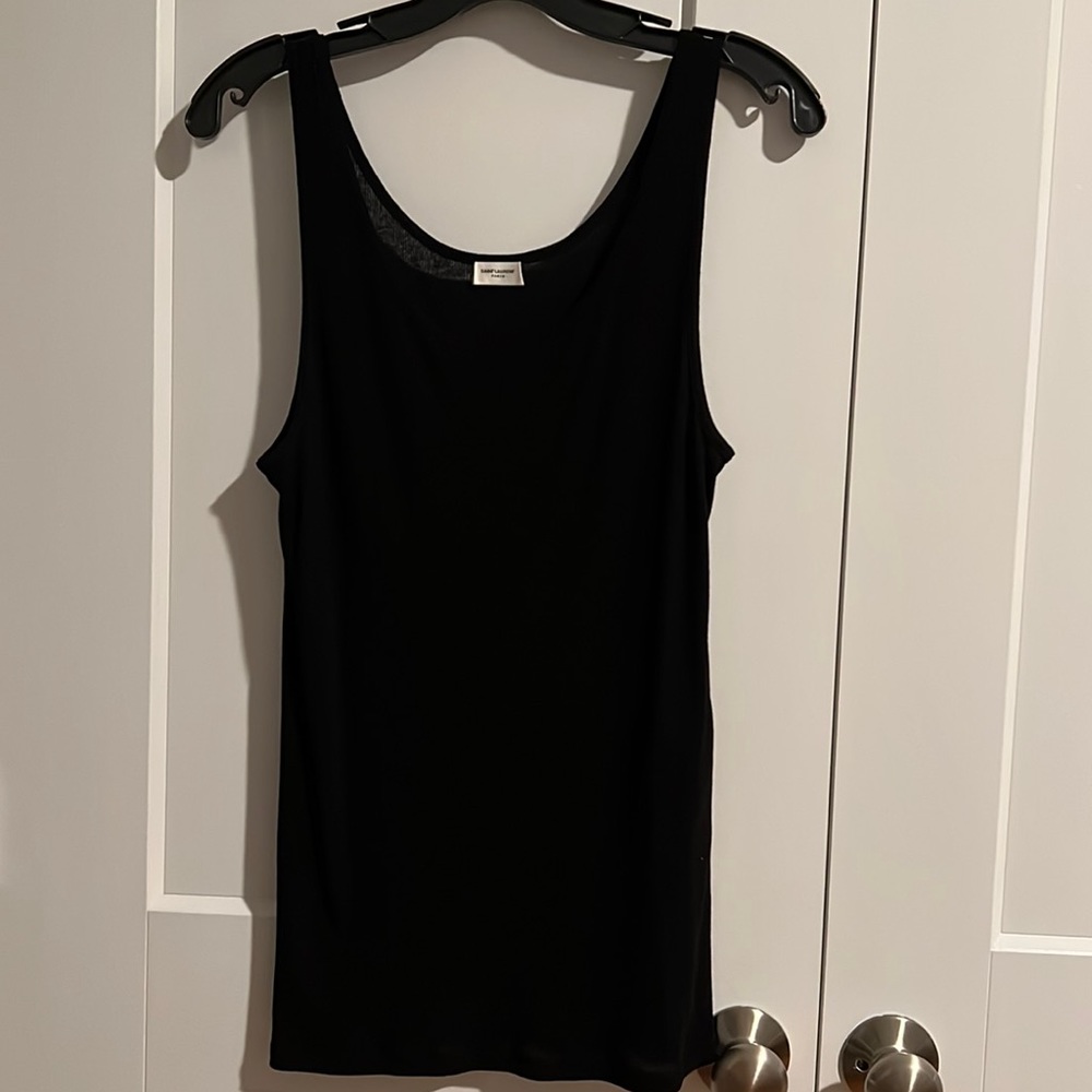 Saint Laurent Tank Top size Large thin cool material